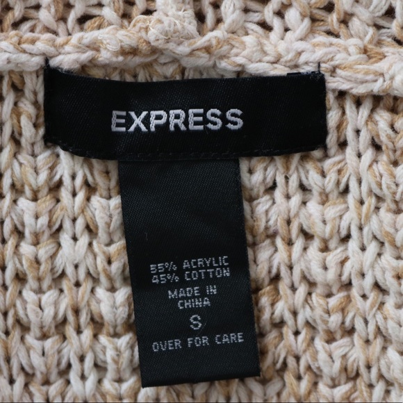 Express cozy knit sweater size S - Picture 3 of 3